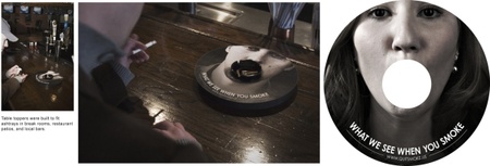 Ashtray in restaurants